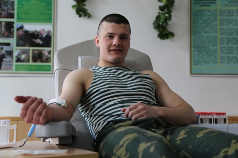 День донора у пограничников